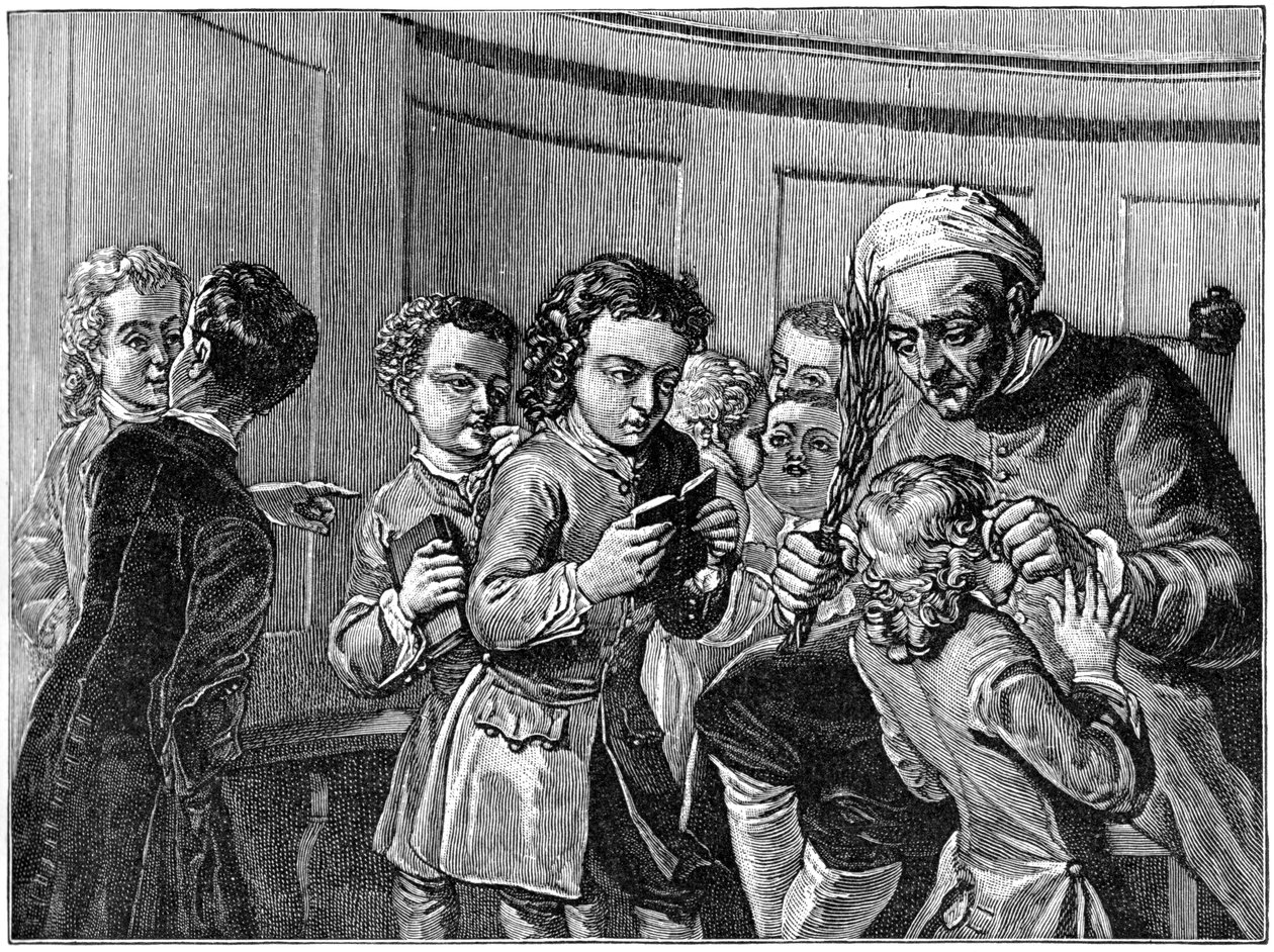 Escuela, principios del siglo XVIII, 1894 de Unbekannt