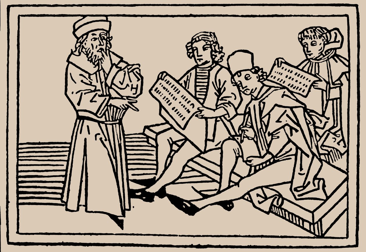 Lecciones escolares. De Speculum Vitae Humanae de Rodericus Zamorensis, 1479 de Unbekannt
