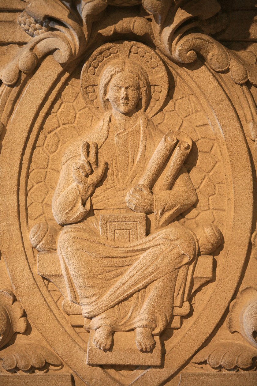 Escultura de Cristo en la basílica de Soulac, Soulac, Francia de Unbekannt