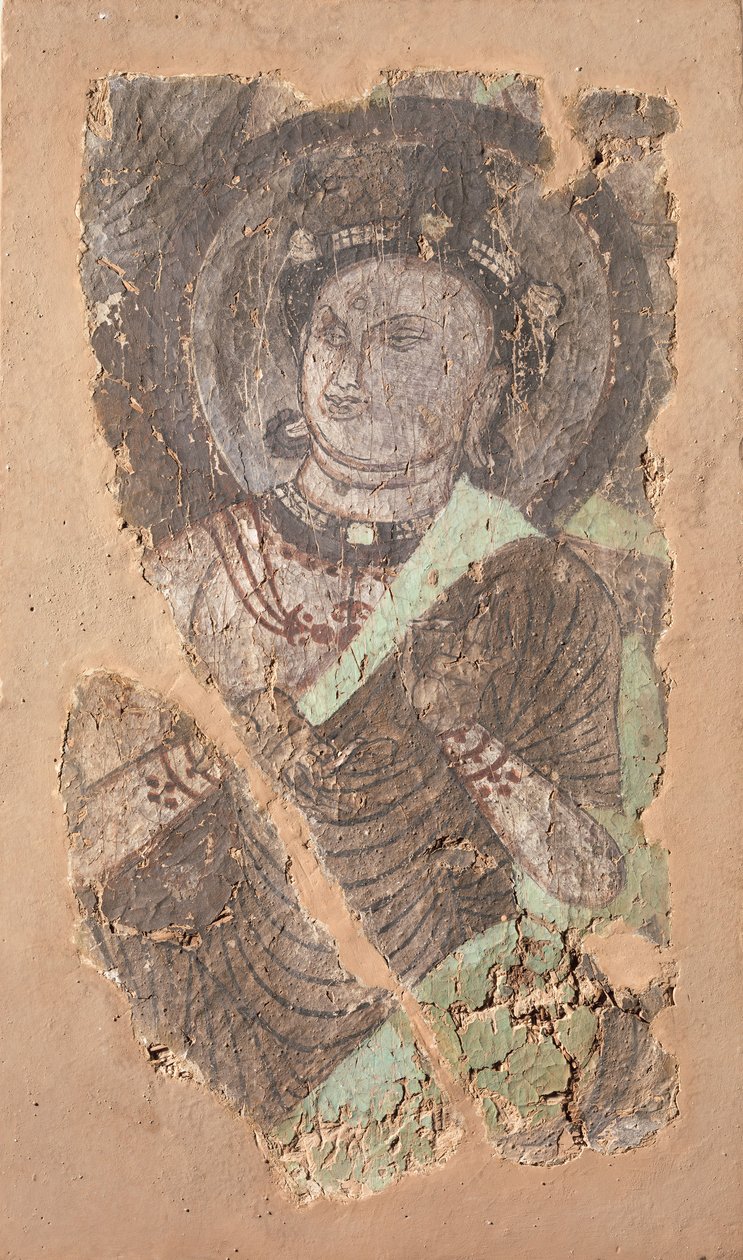 Bodhisattva sentado, ca. siglo VI-VII de Unbekannt