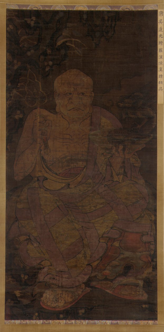Luohan sentado, 1345 de Unbekannt