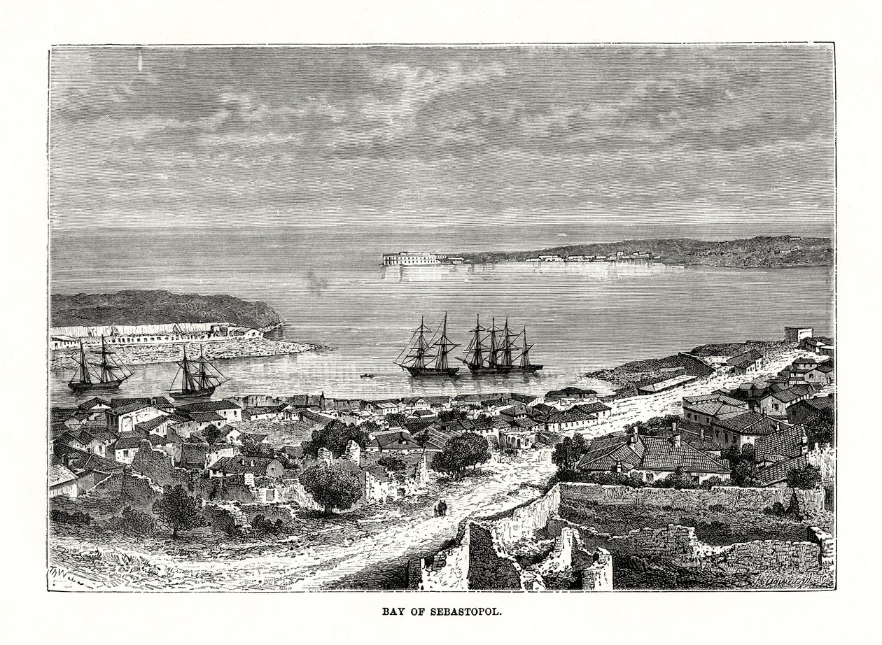 Sebastopol, Ucrania, 1879 de Unbekannt