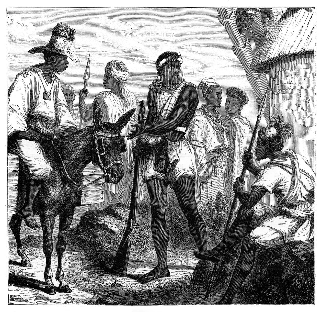 Gente senegalesa, c1890 de Unbekannt