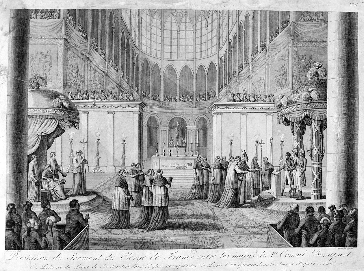 Servicio del Juramento del Clero de Francia, siglo XIX de Unbekannt