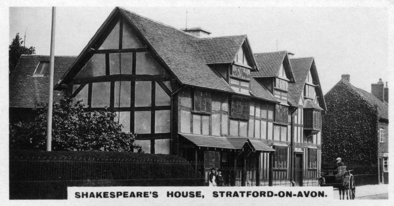 Casa de Shakespeare, Stratford-on-Avon, Warwickshire, c1920s de Unbekannt