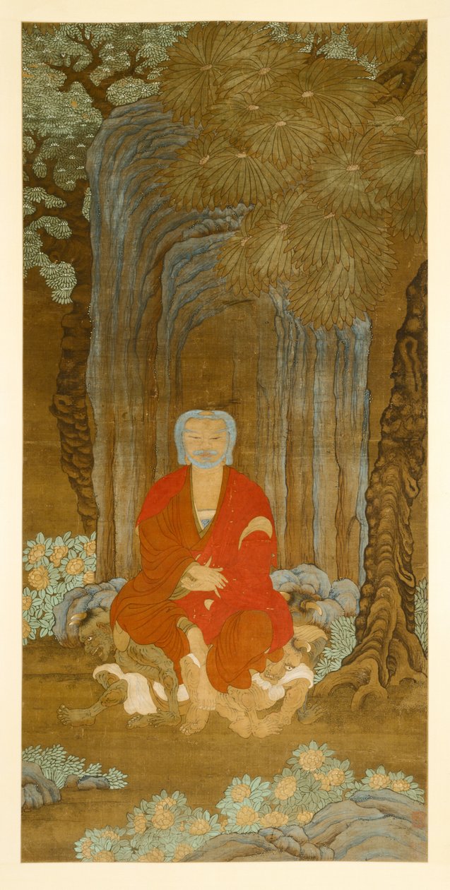 Shakyamuni bajo el árbol Bodhi, 1600-50 de Unbekannt