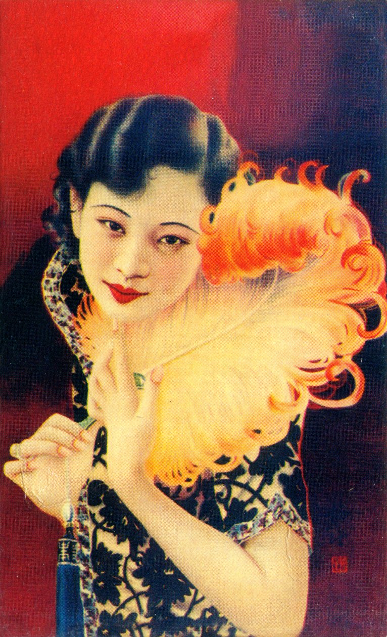 Cartel publicitario de Shanghái, c. 1930s de Unbekannt