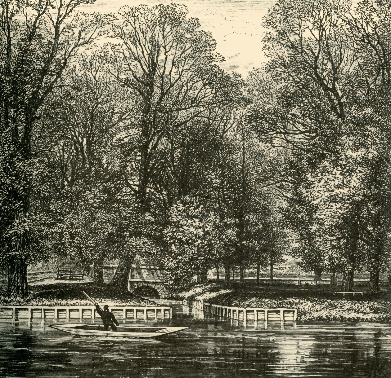 Puente de Ovejas y Banco de la Sexta Forma, 1911 de Unbekannt
