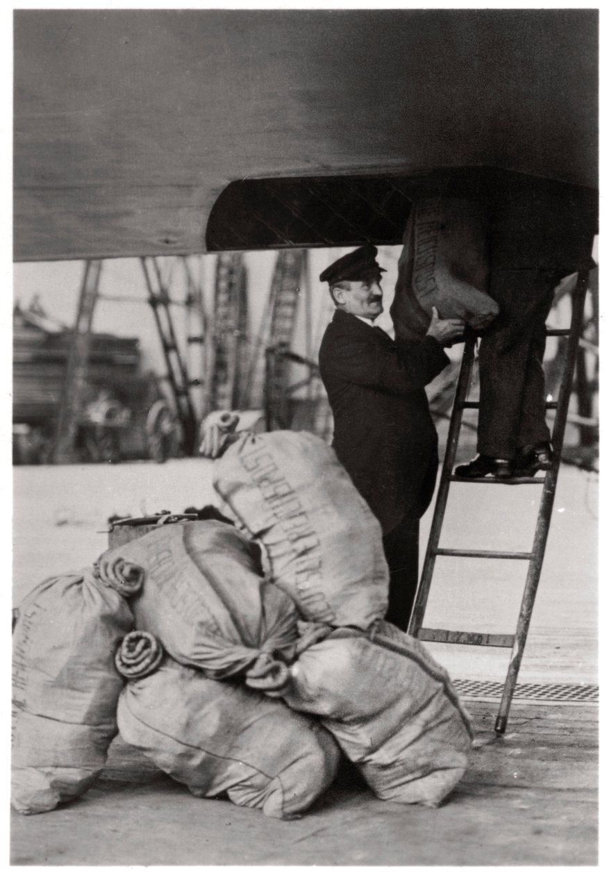 Envío del correo, Zeppelin LZ 127 Graf Zeppelin de Unbekannt