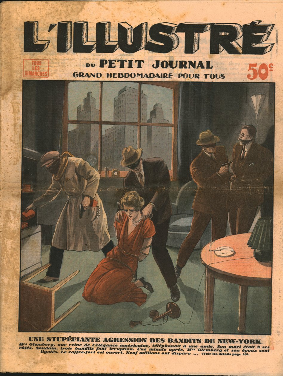 Robo impactante por bandidos en Nueva York, 1932 de Unbekannt