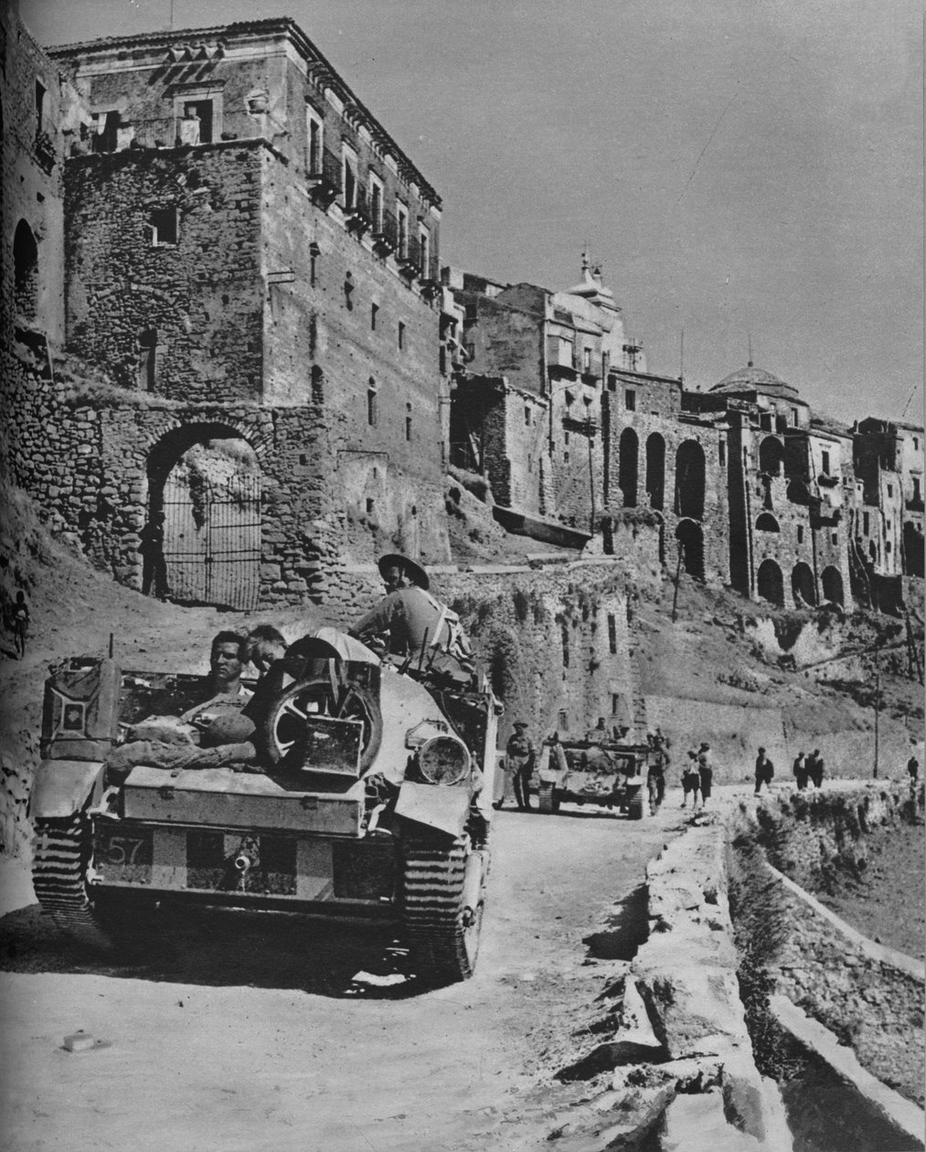 Asalto a la Fortaleza de la Montaña Siciliana, 1943 de Unbekannt