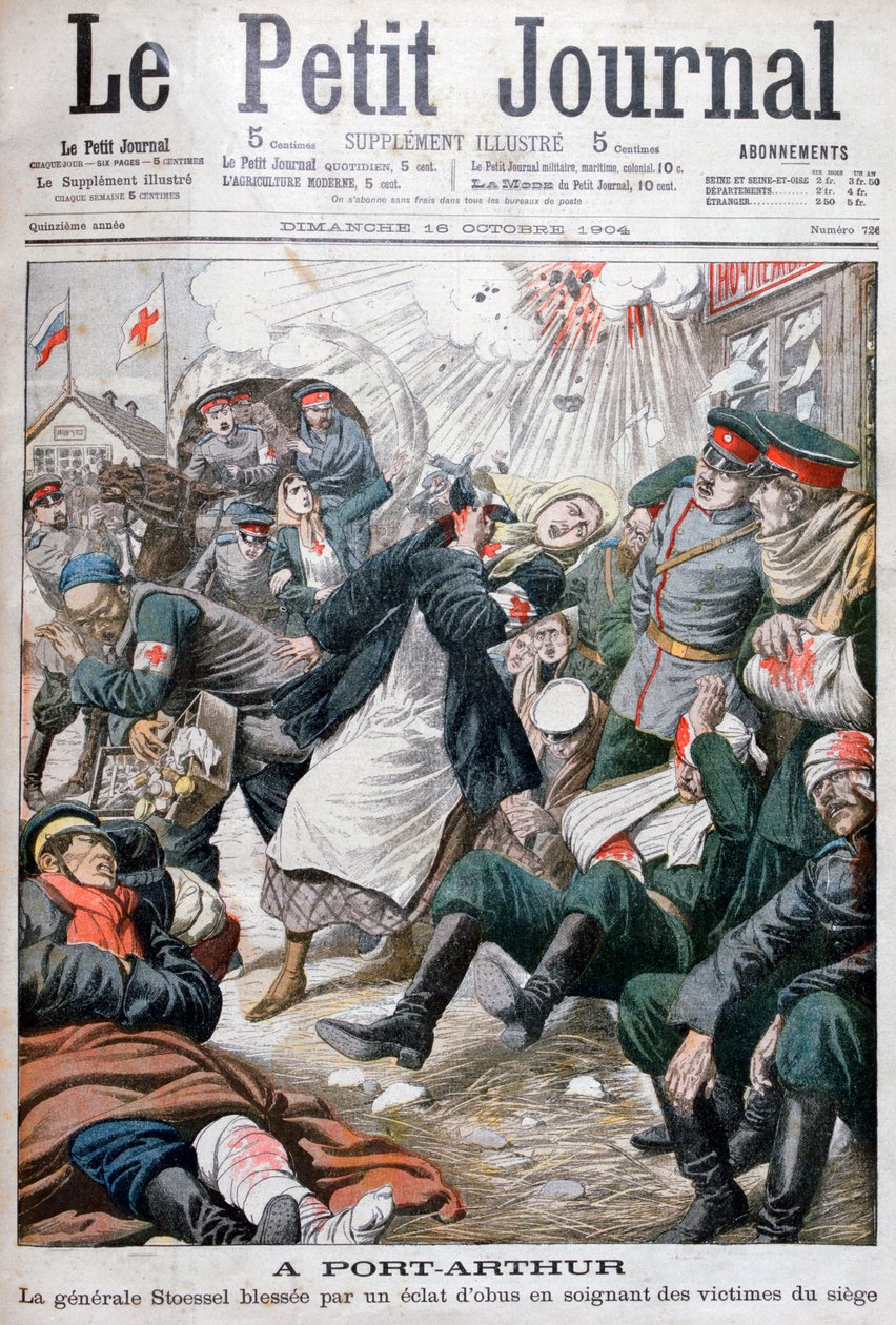Sitio de Port Arthur, Guerra Ruso-Japonesa, 1904 de Unbekannt