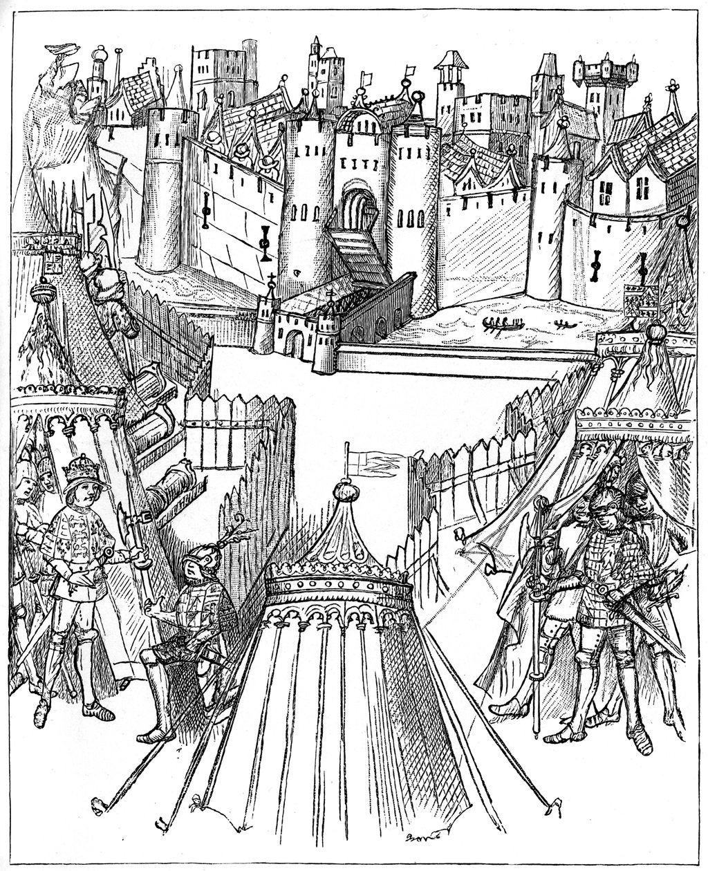 Sitio de Ruan, 1418-1419, 1893 de Unbekannt