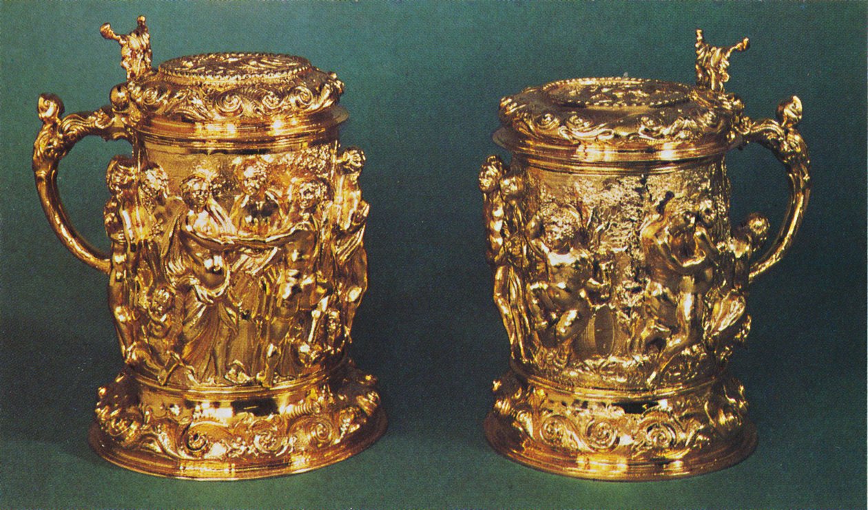 Jarras de Plata Dorada, c.1661, 1953 de Unbekannt