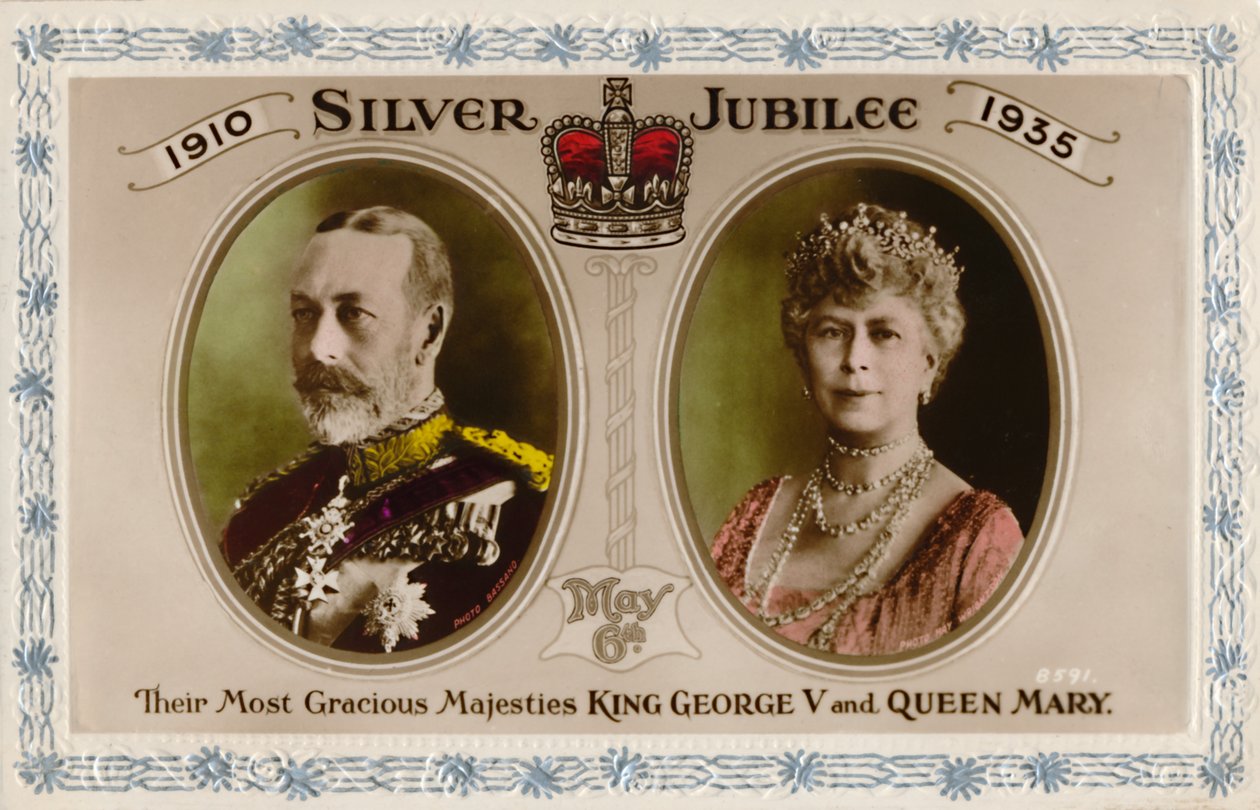 Jubileo de Plata 1910-1935, 6 de mayo - Rey Jorge V y Reina María de Unbekannt