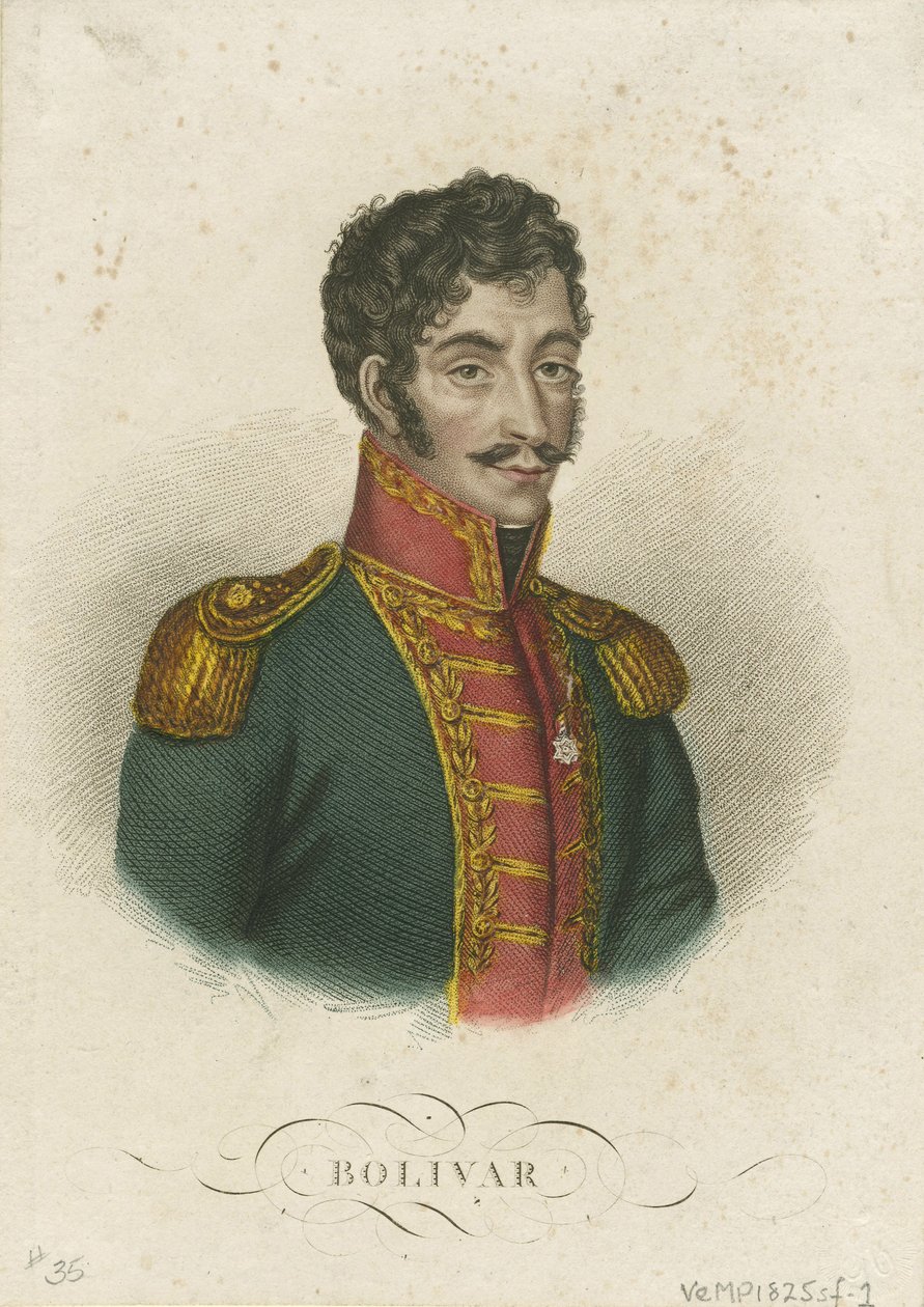 Simón Bolívar 1783-1830, 1825 | Unbekannt