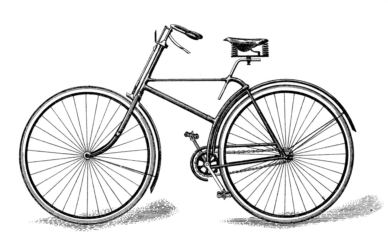 Bicicleta de seguridad especial de Singer, c. 1886-1890 de Unbekannt