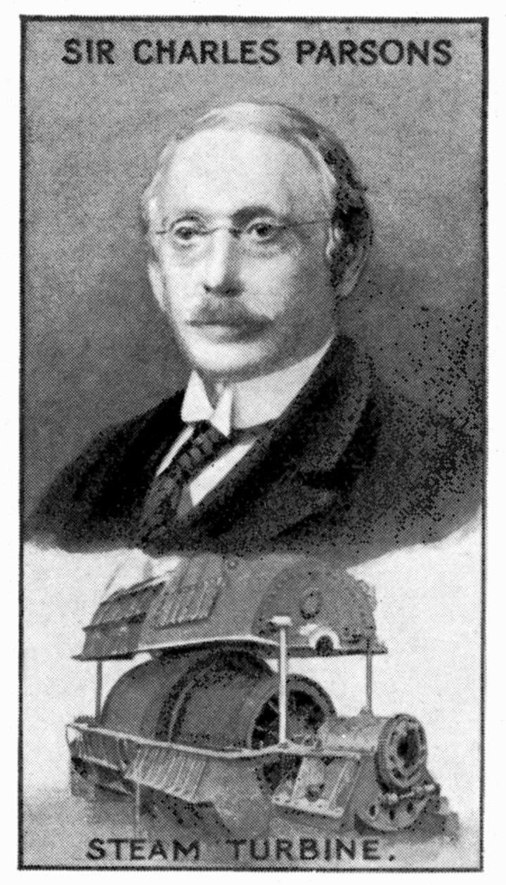 Sir Charles Algernon Parsons, ingeniero irlandés, c1924 de Unbekannt