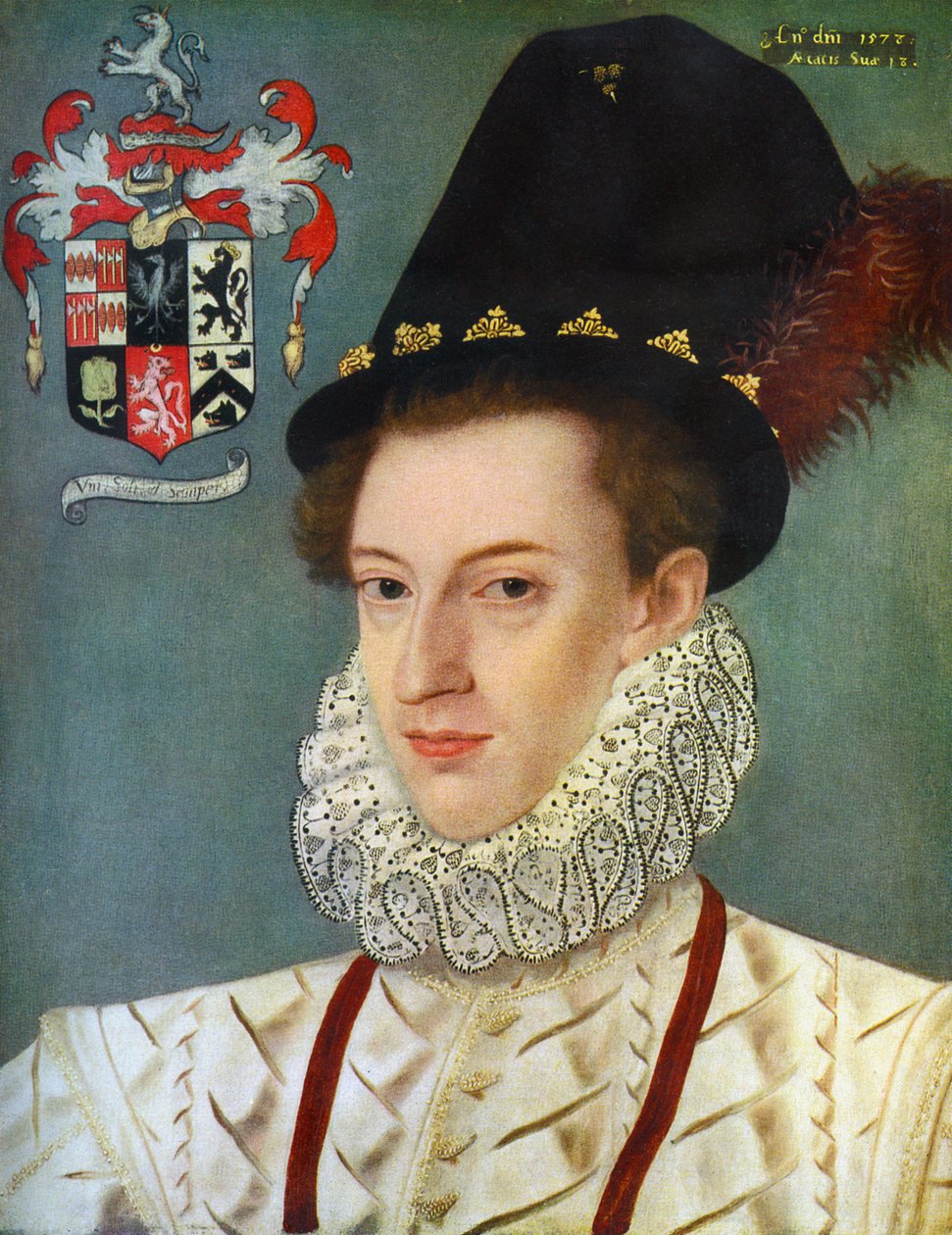 Sir Edward Hoby, 1560-1617 de Unbekannt