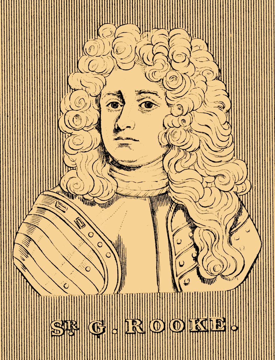 Sir G. Rooke, 1650-1709, 1830 de Unbekannt