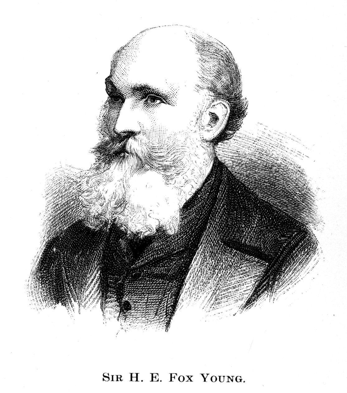 Sir Henry Edward Fox Young, 1886 de Unbekannt