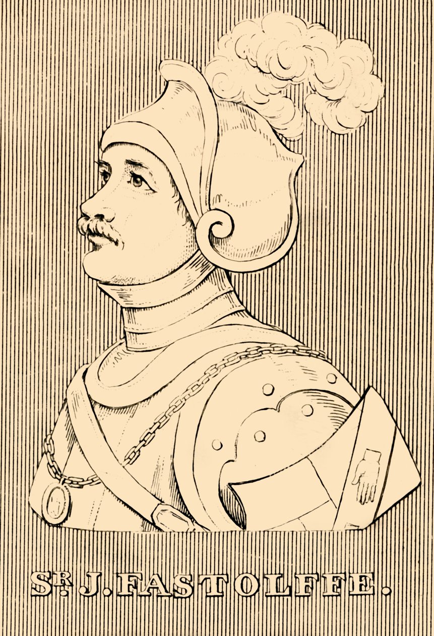 Sir J. Fastolffe, 1380-1459, 1830 de Unbekannt