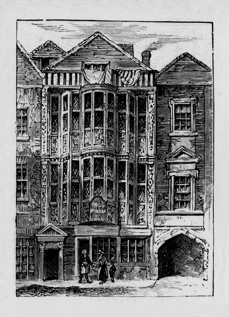 Casa de Sir Paul Pindar, 1890 de Unbekannt