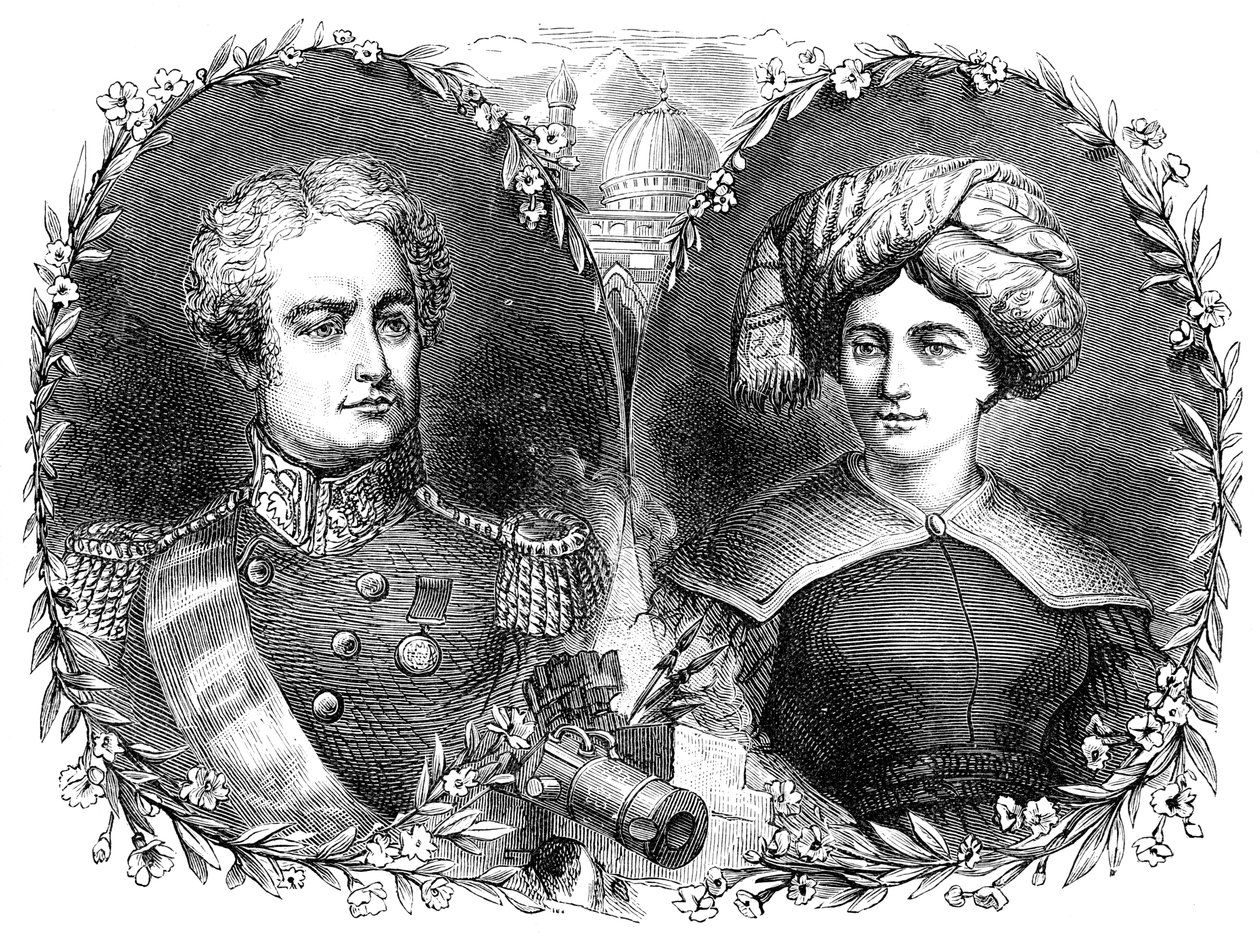 Sir Robert y Lady Sale de Unbekannt