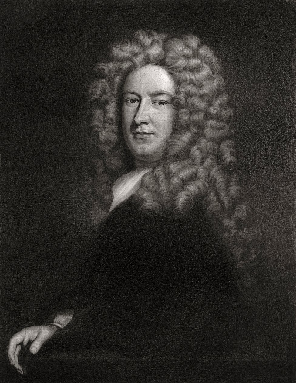 Sir Samuel Garth, médico y poeta inglés c1705-1710, 1906 de Unbekannt