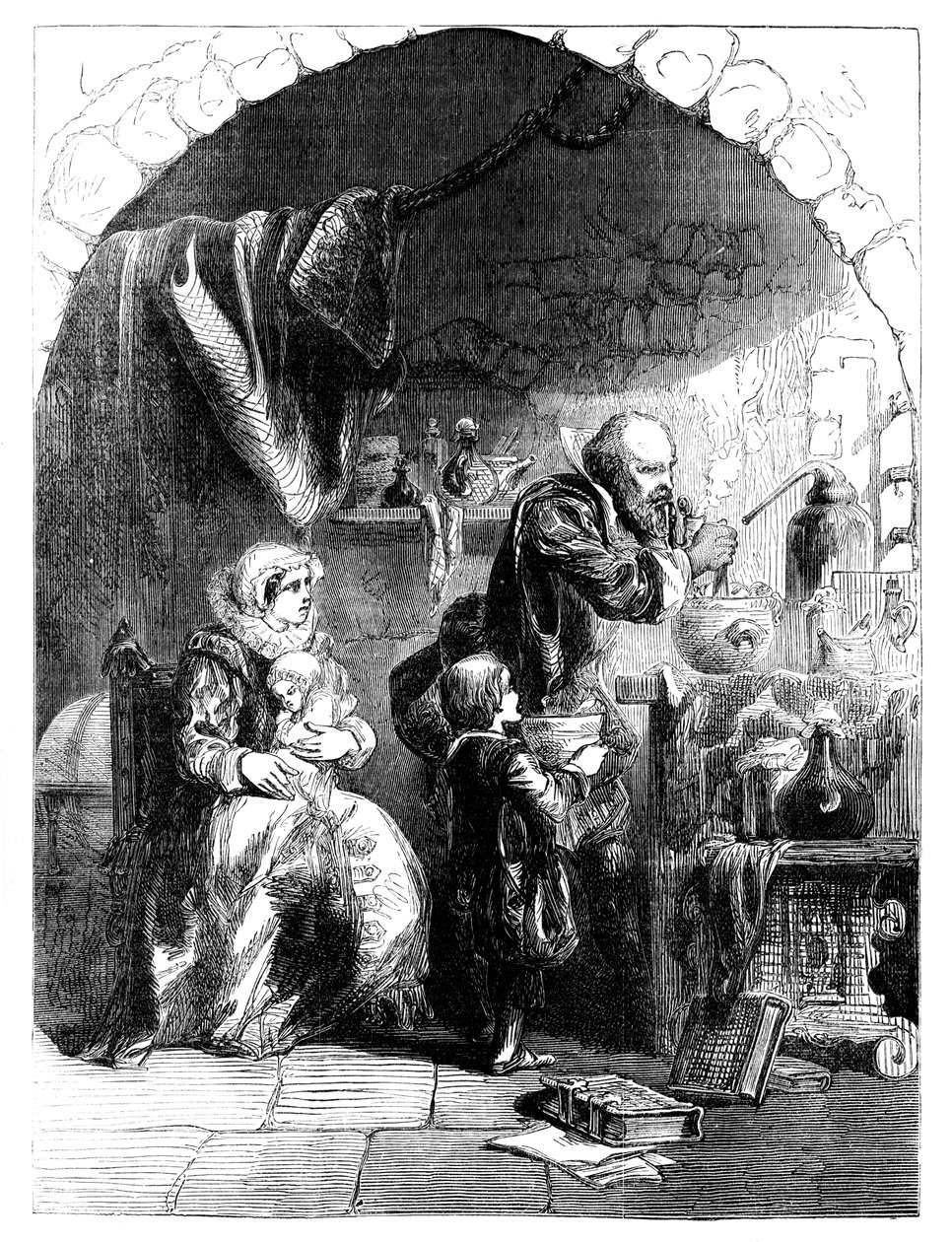 Sir Walter Raleigh 1554-1618 en prisión, c1902 de Unbekannt