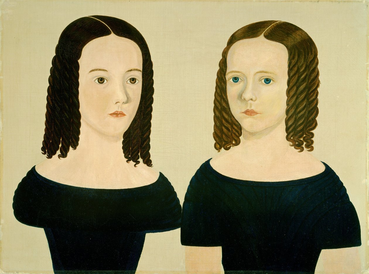 Hermanas, c. 1840 de Unbekannt