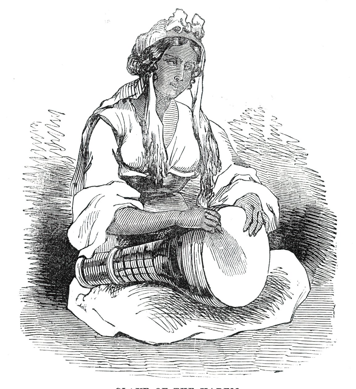 Esclava del harén, 1844 de Unbekannt