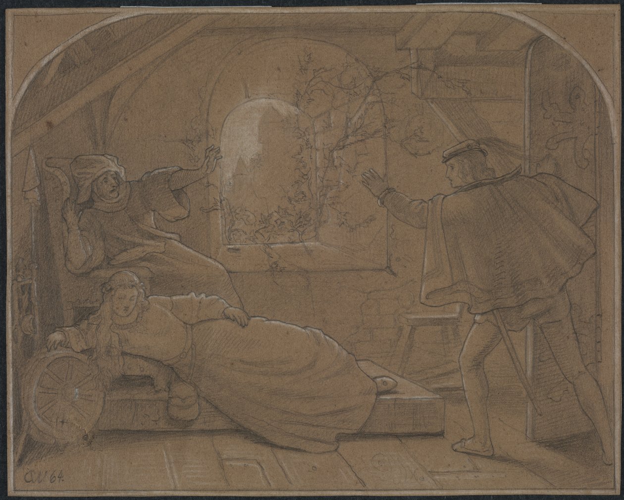 La Bella Durmiente Dornröschen, 1864 de Unbekannt