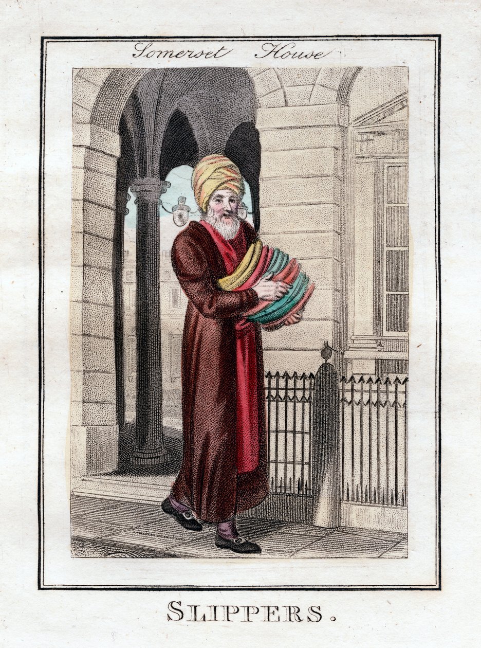 Zapatillas, Somerset House, Londres, 1805 de Unbekannt