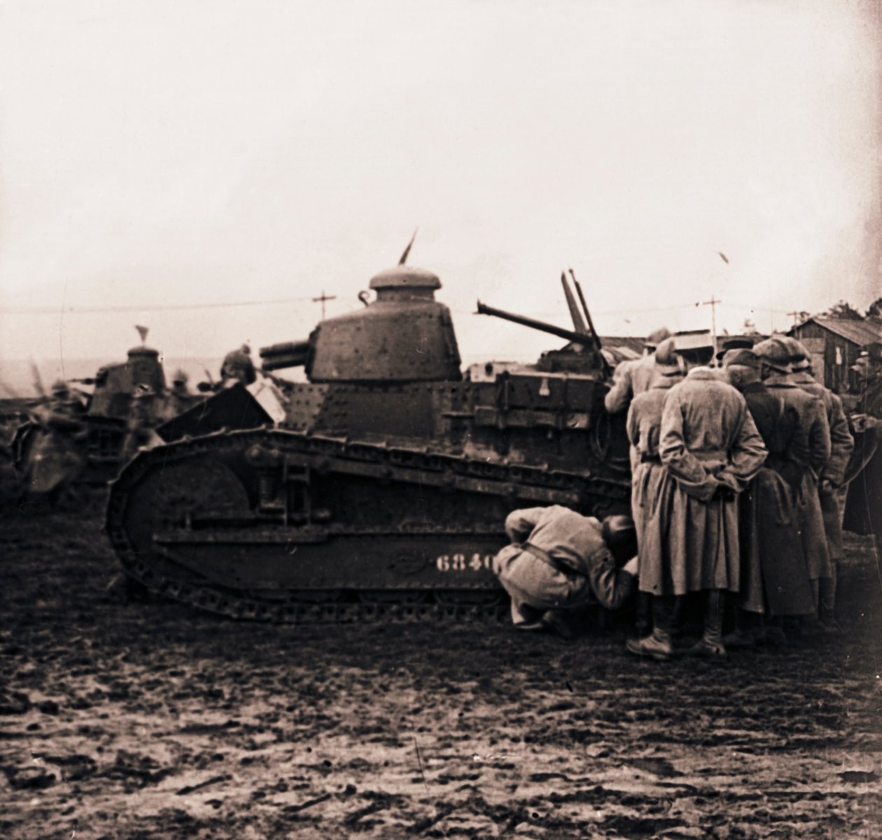 Pequeño tanque, c1914-c1918 de Unbekannt