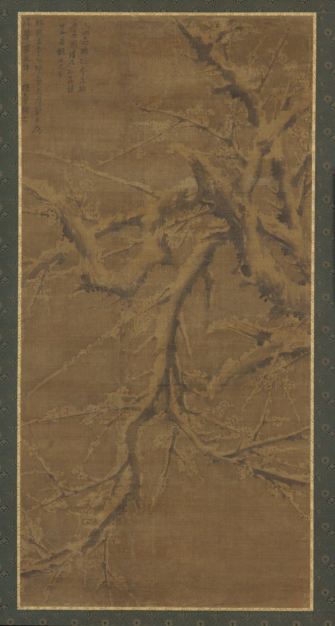 Ramas de ciruelo cargadas de nieve, dinastía Ming, siglo XV-XVI de Unbekannt