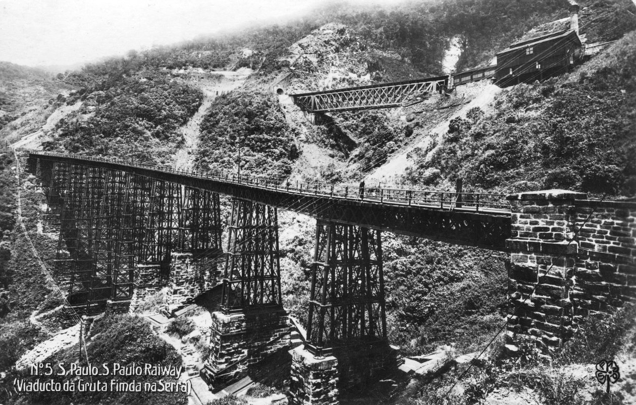 Ferrocarril de São Paulo, Brasil, principios del siglo XX de Unbekannt