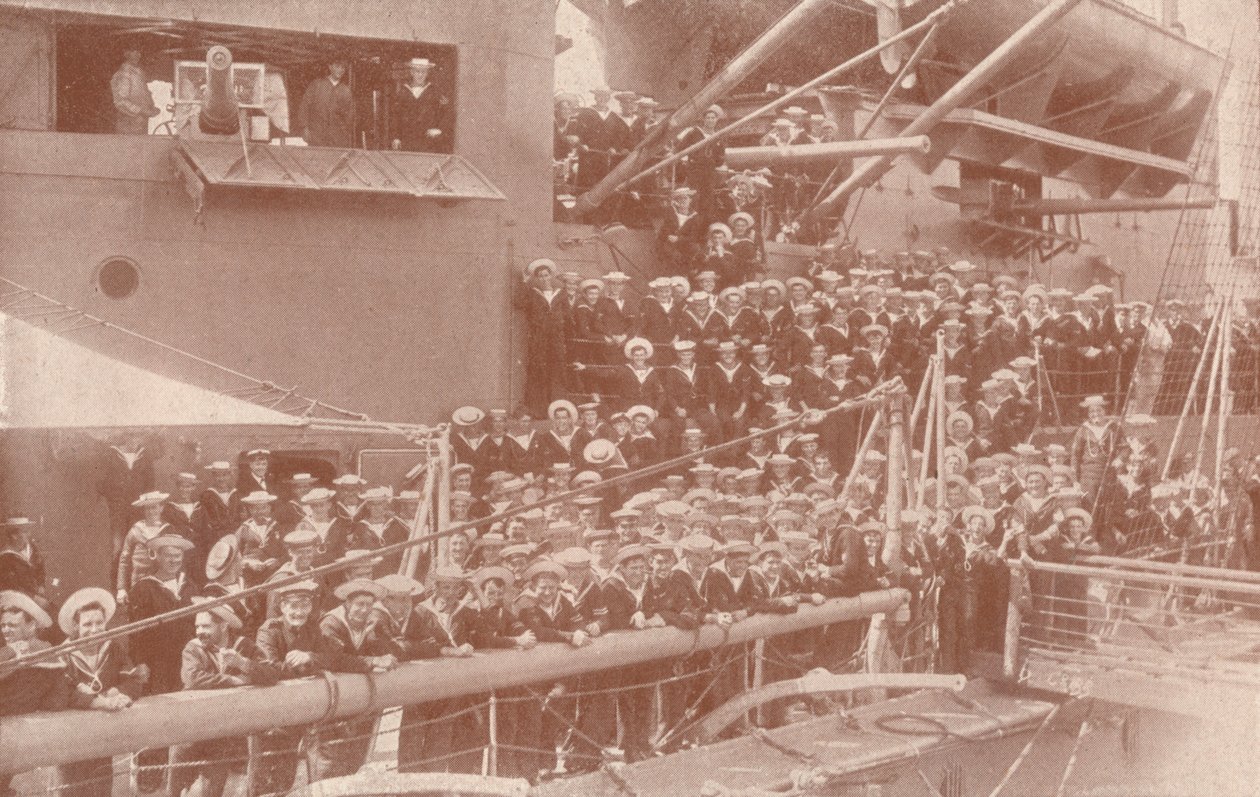Parte de la tripulación del HMAS Australia, c1917 1919 de Unbekannt
