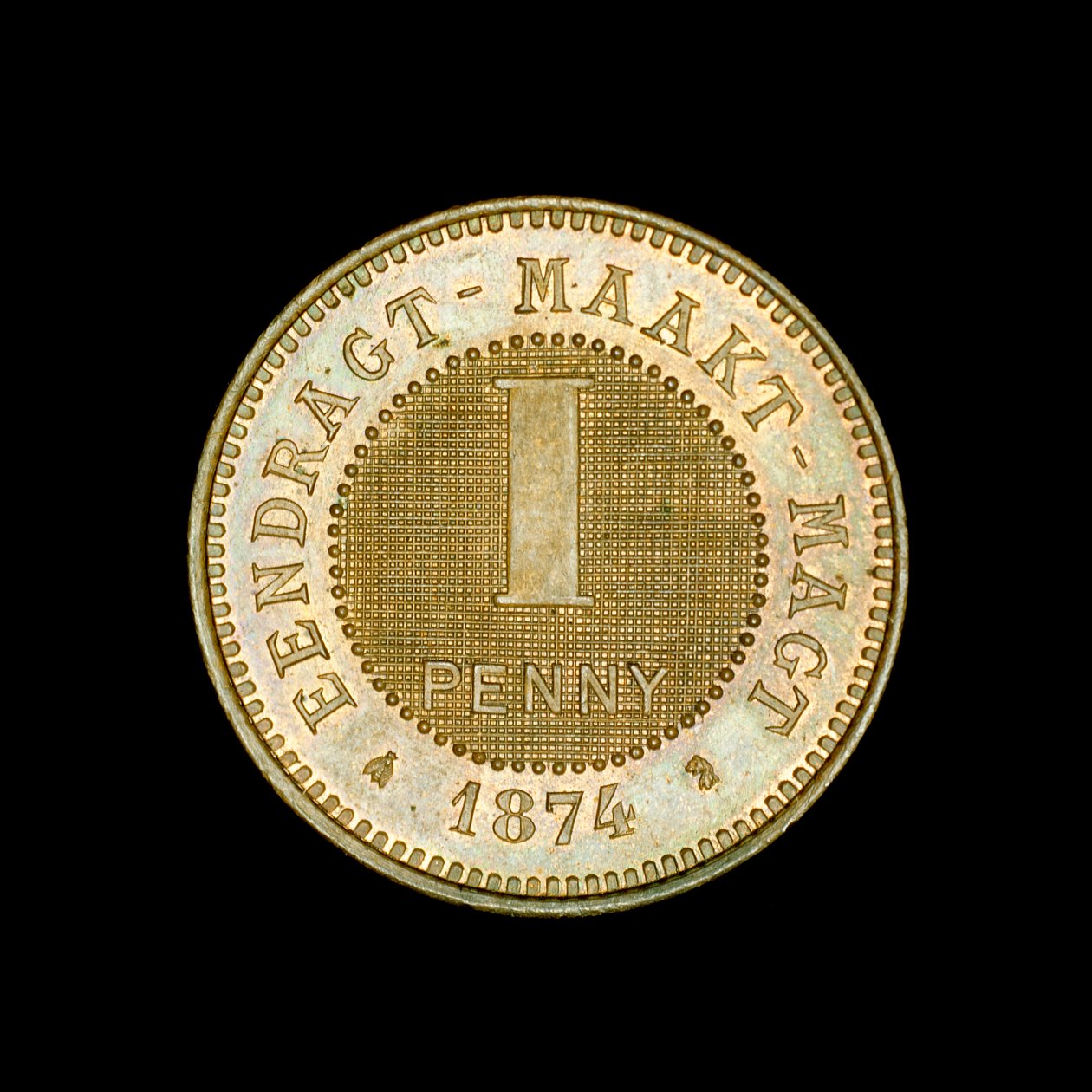 Moneda de 1 penique de Sudáfrica de Unbekannt