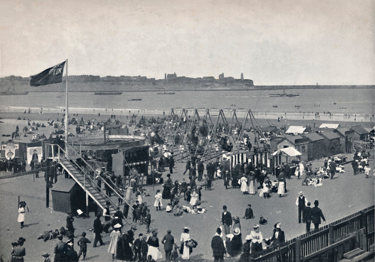 South Shields - Toda la diversión de la feria, 1895 de Unbekannt