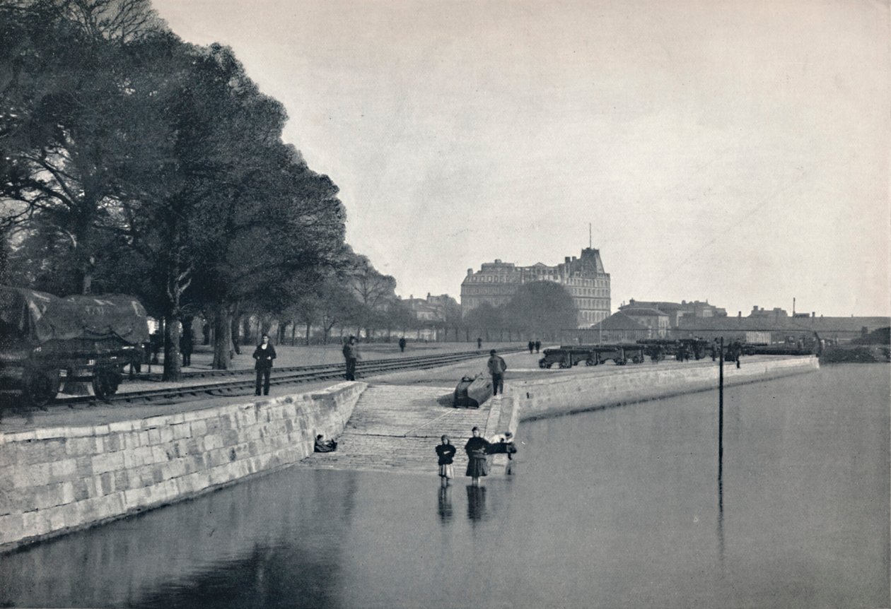 Southampton - La plataforma, 1895 de Unbekannt