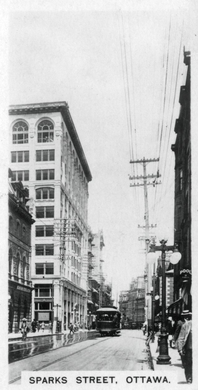 Calle Sparks, Ottawa, Canadá, c1920s de Unbekannt