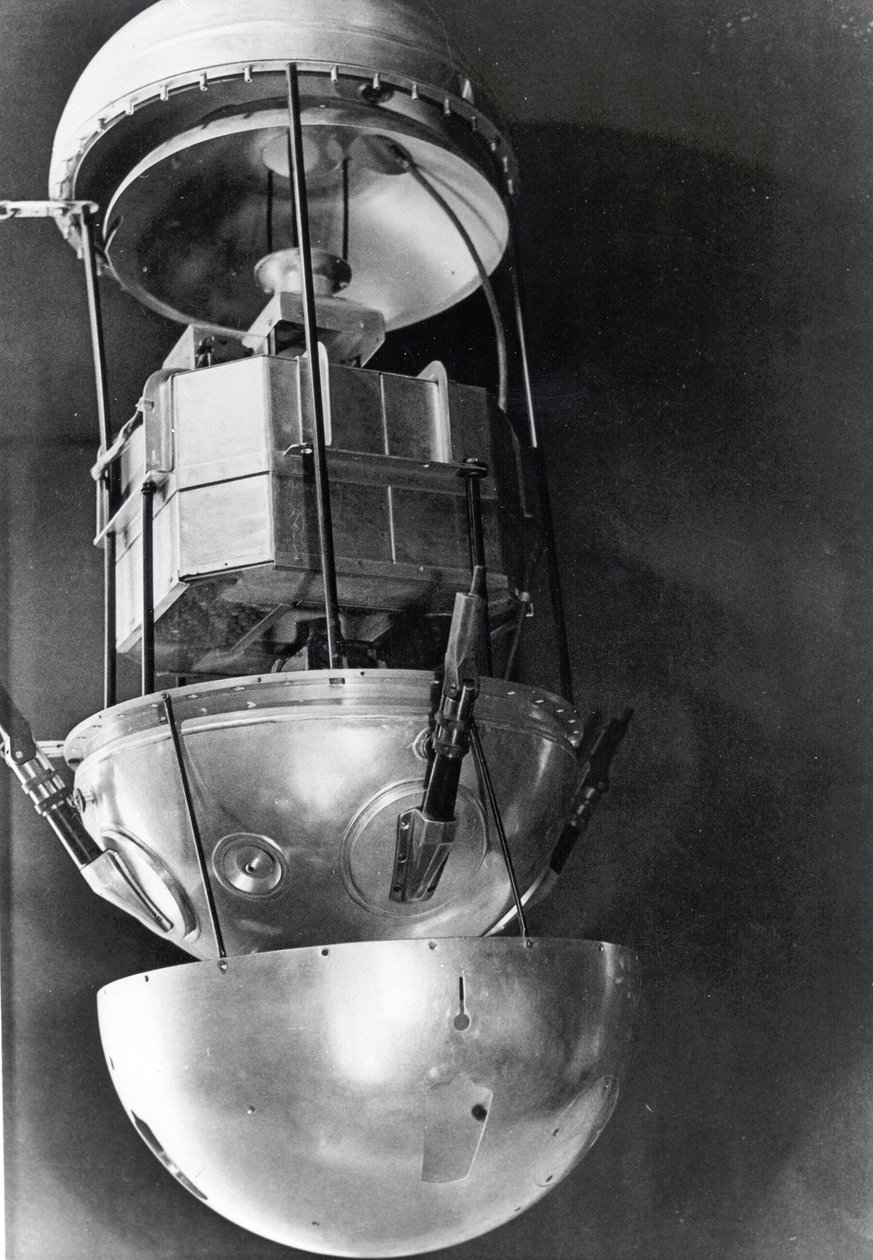 Sputnik 1, satélite ruso, 1957 de Unbekannt