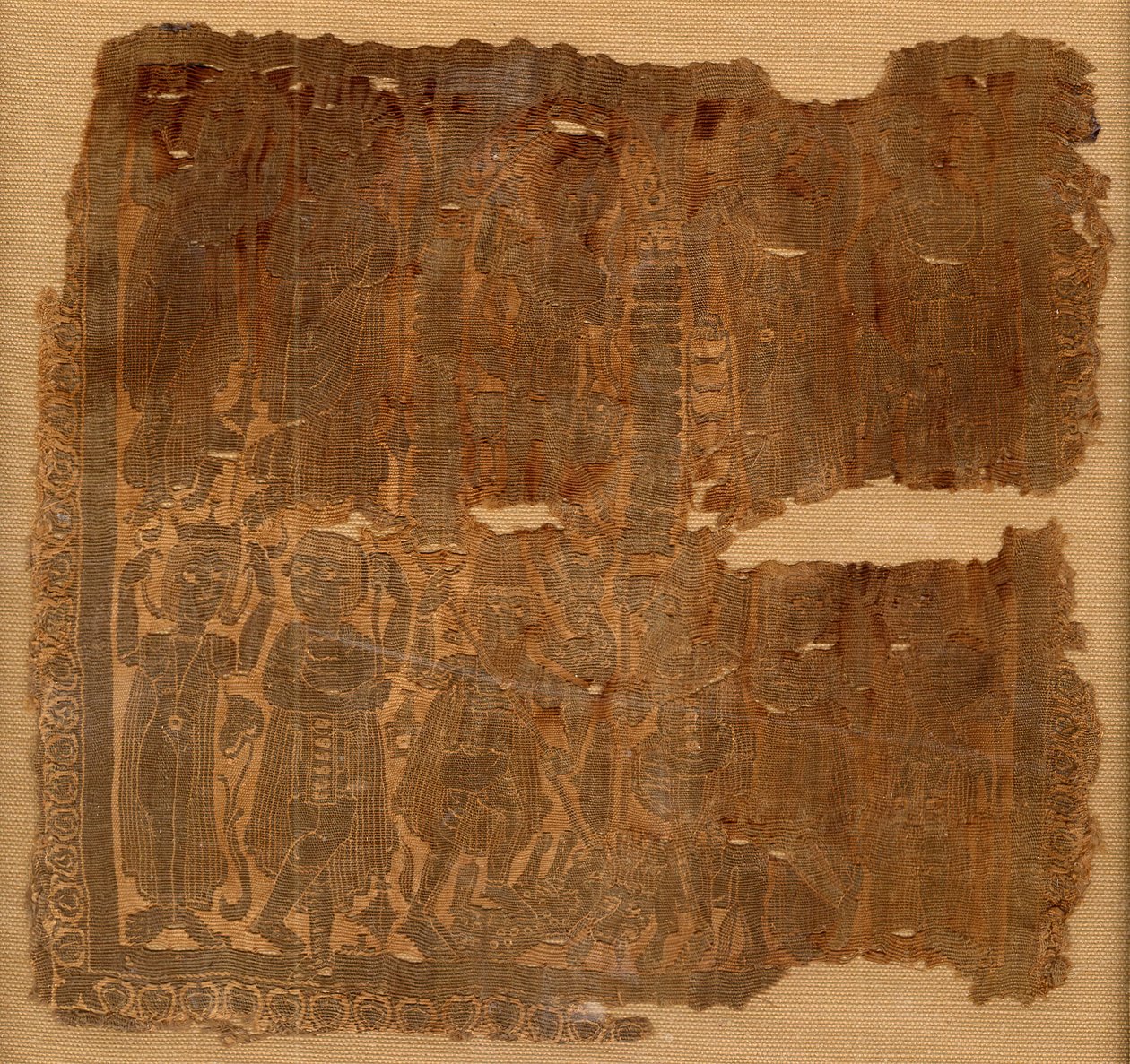 Cuadrado con escenas clásicas, bizantino, 300-600 de Unbekannt