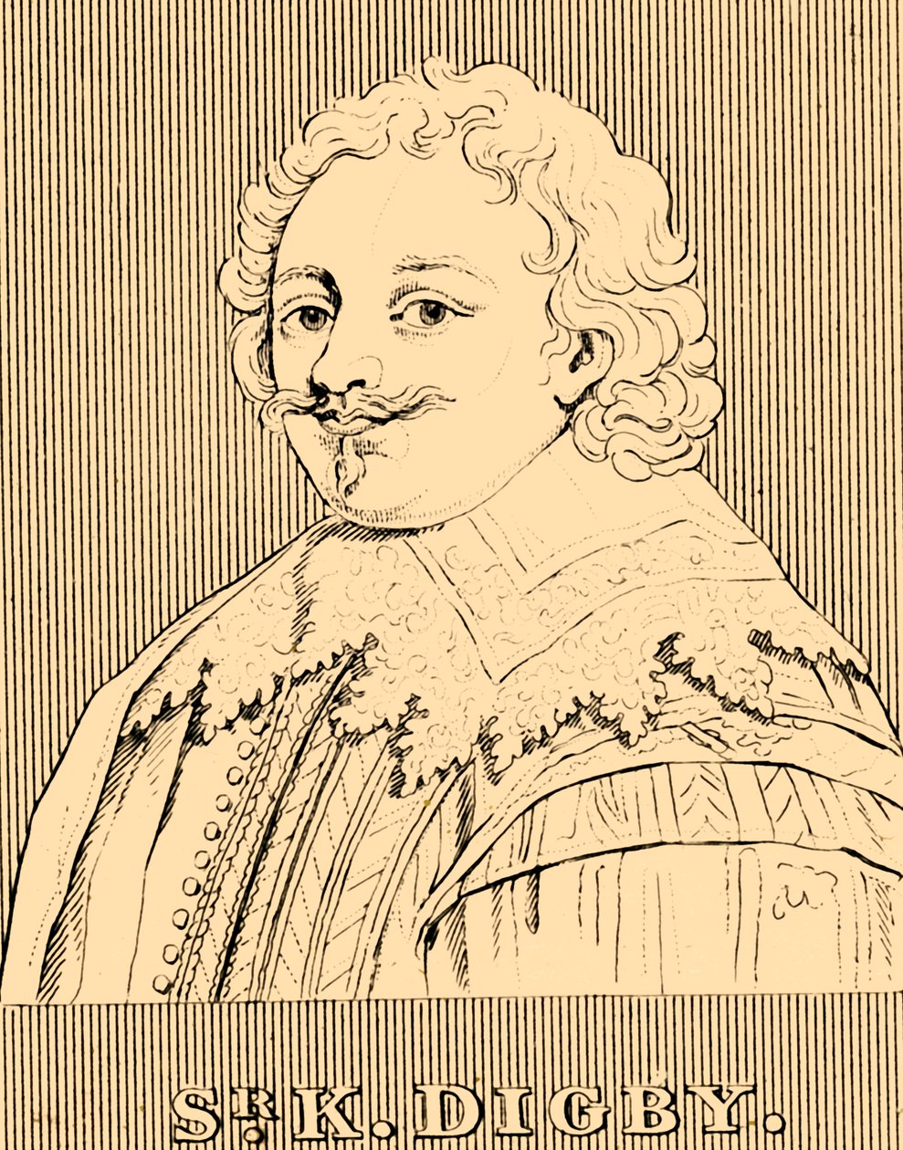 Sr. K. Digby, 1603-1665, 1830 de Unbekannt