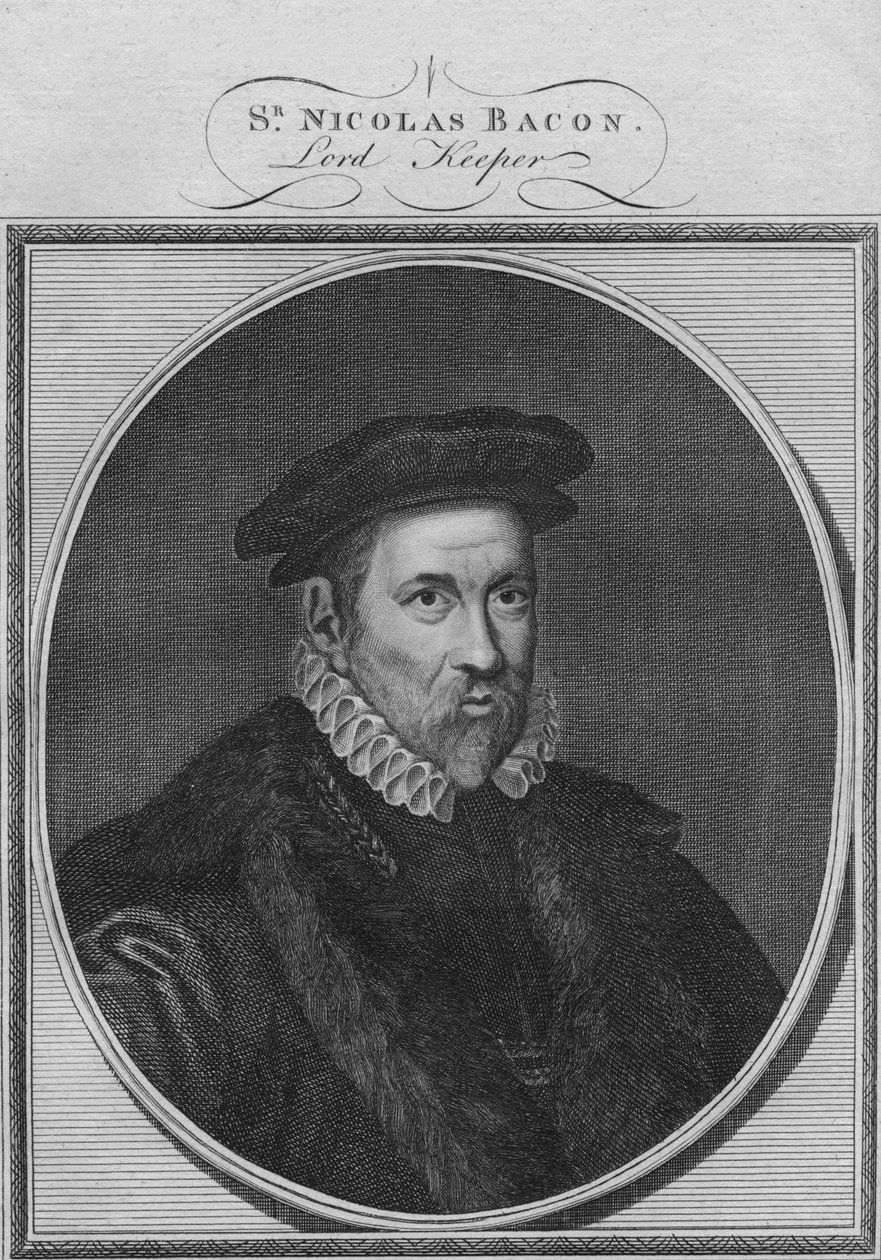 Sr Nicolas Bacon, Lord Guardián, 1784 de Unbekannt