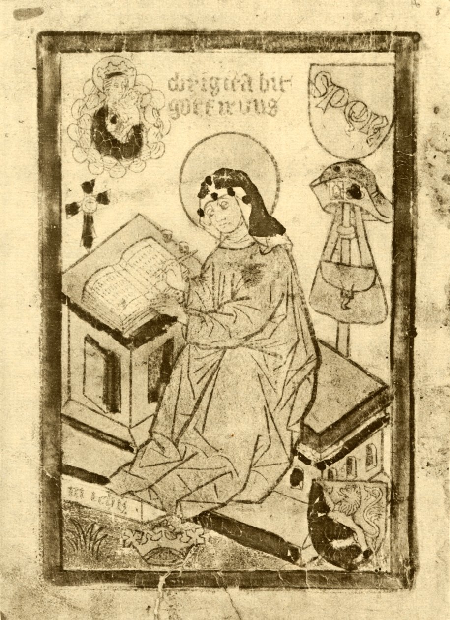 Santa Brígida de Suecia, 1915 de Unbekannt