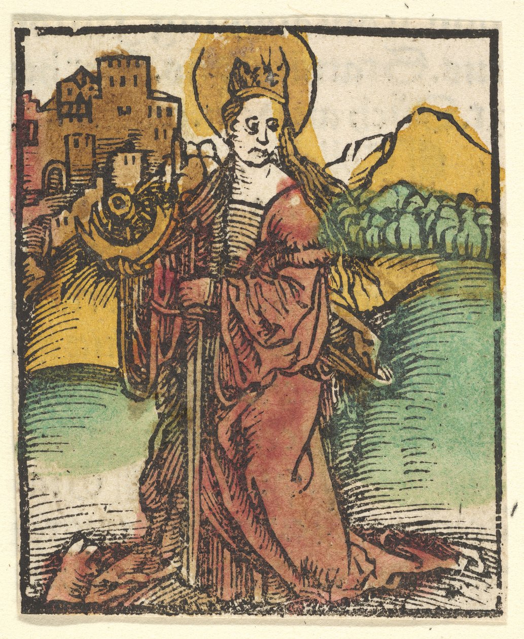 Santa Catalina copia, después de 1511 de Unbekannt