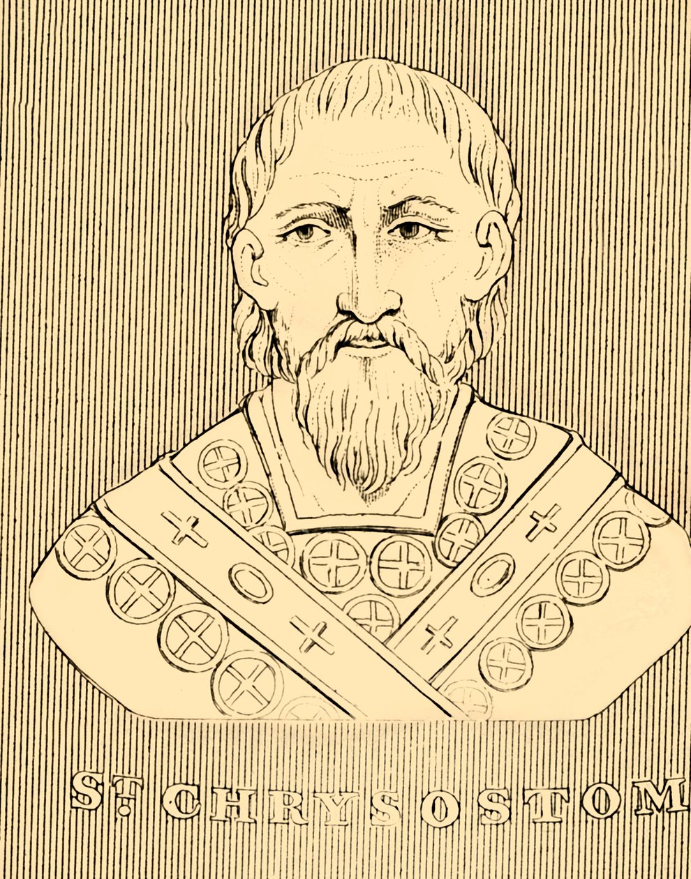 San Crisóstomo, c349-407, 1830 de Unbekannt