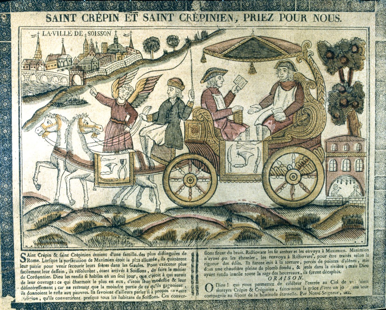 San Crispín y San Crispiniano, mártires cristianos de Unbekannt
